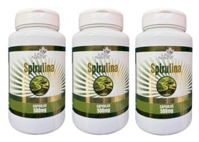 Kit 3 Spirulina - Life Natural - 60 cápsulas