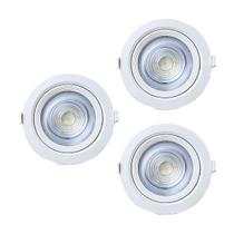 Kit 3 Spot de Led Embutir Alltop Par30 Redondo 10W Bivolt Taschibra Kit 3 Spot de Led Embutir Alltop Par30 Redondo 10W Bivolt Taschibra