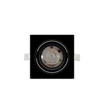 Kit 3 Spot Embutir Quadrado Alltop LED PAR20 7W 45º Preto Kit 3 Spot Embutir Quadrado Alltop LED PAR20 7W 45º Preto