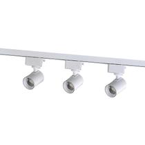 Kit 3 Spot Led 12W Branco 3000K Bivolt com Trilho 1 Metro Foxlux Kit 3 Spot Led 12W Branco 3000K Bivolt com Trilho 1 Metro Foxlux
