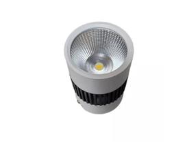 Kit 3 Spot Recuado Sobrepor 9w 3000k Branco Quente Bivolt