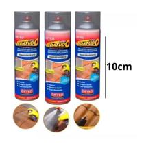 Kit 3 Spray 100ML CADA Emborrachado Transp Impermeabilizante