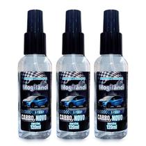 Kit 3 Spray Automotivo Carro Novo Mogilandi 120ml