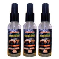 Kit 3 Spray Automotivo Madeiras Nobres Mogilandi 120ml