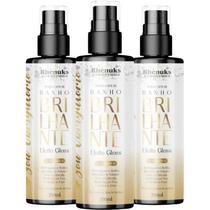 Kit 3 Spray Capilar Banho Brilhante Efeito Gloss Realinha os Fios 200ml Kit 3 Spray Capilar Banho Brilhante Efeito Gloss Realinha os Fios 200ml