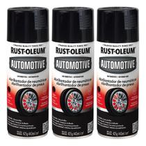 Kit 3 Spray De Pneu Pretinho Extra Brilho Intenso Automotivo