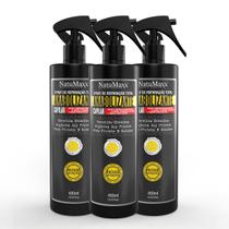Kit 3 Spray de Reparação Total Anabolizante Capilar Natumaxx 400ml