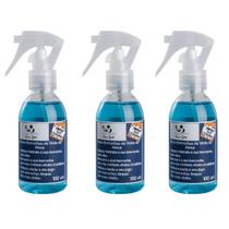Kit 3 Spray Limpeza Borracha Raquete Tênis de Mesa Drivespin ping pong Kit 3 Spray Limpeza Borracha Raquete Tênis de Mesa Drivespin ping pong
