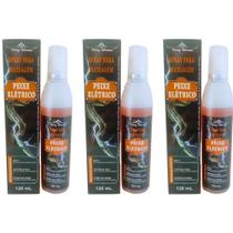 Kit 3 Spray Para Massageam Peixe Elétrico Arnica Castanha da Índia e Copaíba 120 ml