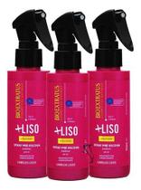 Kit 3 Spray Pré-escova +liso Antiumidade 100ml Bio Extratus Kit 3 Spray Pré-escova +liso Antiumidade 100ml Bio Extratus