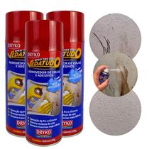 Kit 3 Spray Removedor Tira Cola Adesivo Silicone Pu Vedatudo - DRYKO