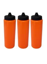 Kit 3 Squeeze Tipo Gatorade 800ml Bico Automatico