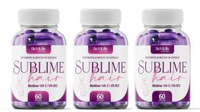 kit 3 sublime hair vitamina capilar - bio vitalis