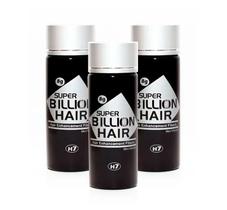 Kit 3 Super Billion Hair 8g Castanho Escuro