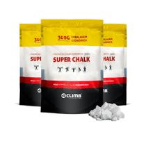 Kit 3 Super Chalk 300g Magnésio para Esportes - 4Climb