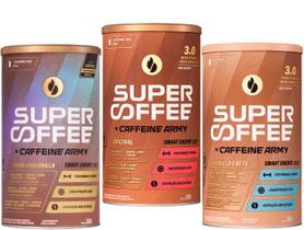 Kit 3 Super Coffee 3.0 Choconilla, Original e Baunilha 380g