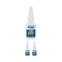 Kit 3 Super Cola Instantanea 5g Tekbond Kit 3 Super Cola Instantanea 5g Tekbond