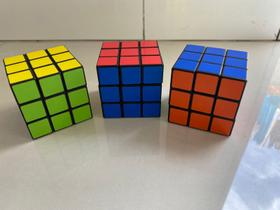 Kit 3 Super Cubo Mágico 7x7 Quebra-Cabeça 3D
