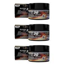Kit 3 Super Gel 30 Ervas 250g Mary Life