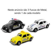 KIT 3 Super Miniatura Carrinho De Ferro Fusca 1957 Herbie Abre 3 Portas pneus borracha colecionador KIT 3 Super Miniatura Carrinho De Ferro Fusca 1957 Herbie Abre 3 Portas pneus borracha colecionador