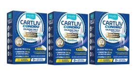 Kit 3 Suplemento Alimentar Cartliv Condro 30 Comp - Equaliv