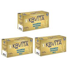 Kit 3 Suplemento Alimentar Magnésio Potássio Kb Vita 60 Caps Kit 3 Suplemento Alimentar Magnésio Potássio Kb Vita 60 Caps