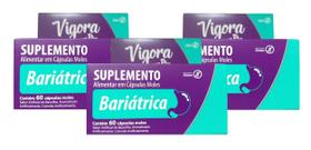 Kit 3 Suplemento Alimentar Vigora Plus Bariátrica 60 Cáps