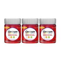 Kit 3 Suplemento Centrum Essencial 30 Comprimidos - Haleon