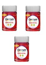 Kit 3 Suplemento Centrum Essencial 30 Comprimidos - Haleon