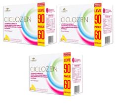 Kit 3 Suplemento Ciclozen Pague 60 Leve 90 Cps - La San-Day Kit 3 Suplemento Ciclozen Pague 60 Leve 90 Cps - La San-Day