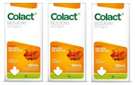 Kit 3 Suplemento Colact Salada De Frutas 120ml-União Química