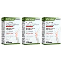 Kit 3 Suplemento Colagen II Renew 30 Comprimidos - Bionatus