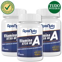Kit 3 Suplemento de Vitamina A 280mg 60 Cápsulas Kit 3 Suplemento de Vitamina A 280mg 60 Cápsulas