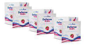 Kit 3 Suplemento Defense Kids Morango Reforço Imunidade para Criança Linhahum