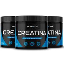 Kit 3 Suplemento Em Pó Creatina 100% Pura Monohidratada 200g Kit 3 Suplemento Em Pó Creatina 100% Pura Monohidratada 200g