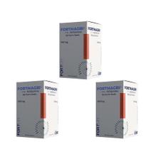 Kit 3 Suplemento Fortlife 1500mg 60 Cápsulas