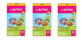 Kit 3 Suplemento Lavitan Kids Tutti-Frutti 60 Cpr - Cimed Kit 3 Suplemento Lavitan Kids Tutti-Frutti 60 Cpr - Cimed