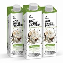 Kit 3 Suplemento NOT SHAKE Protein Baunilha c/ Coco 250ml