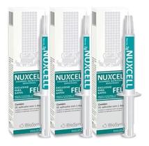 Kit 3 Suplemento Nutricional Nuxcell Fel Para Gatos Felinos Kit 3 Suplemento Nutricional Nuxcell Fel Para Gatos Felinos