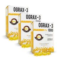 Kit 3 Suplemento Ograx3 1000mg 30 Capsulas Kit 3 Suplemento Ograx3 1000mg 30 Capsulas