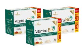Kit 3 Suplemento Vitamina B12 LV90/PG60 Cáps - La San-Day