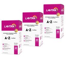 Kit 3 Suplemento Vitamina Lavitan A-Z Mulher Imunidade - LA CUTENÉE