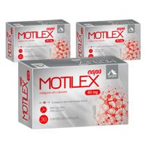 Kit 3 Suplemento Vitamina Motilex Caps 40mg 30 Cps Apsen