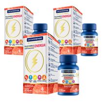 Kit 3 Suplemento Vitamina Multi Energia 60 Cps - Catarinense Kit 3 Suplemento Vitamina Multi Energia 60 Cps - Catarinense