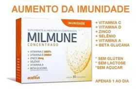 Kit 3 Suplementos Milmune Concentrado 30Cps - Ecofitus