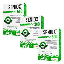 Kit 3 Suplementos Seniox 500 mg Avert C/30 Cápsulas