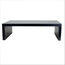 Kit 3 Suporte Base Para Monitor Mesa Tela 10x35x20cm Preto