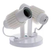 Kit 3 Suporte Lâmpada Spot Aleta Direcionavel Duplo Cores