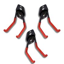 Kit 3 Suporte Multiuso Aço Para Parede Suporta Até 23kg Bike Mangueira Escada Bestfer Kit 3 Suporte Multiuso Aço Para Parede Suporta Até 23kg Bike Mangueira Escada Bestfer