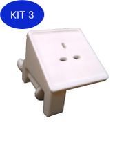 Kit 3 Suporte Para Babá Eletrônica Modelo Intelbras Ic4